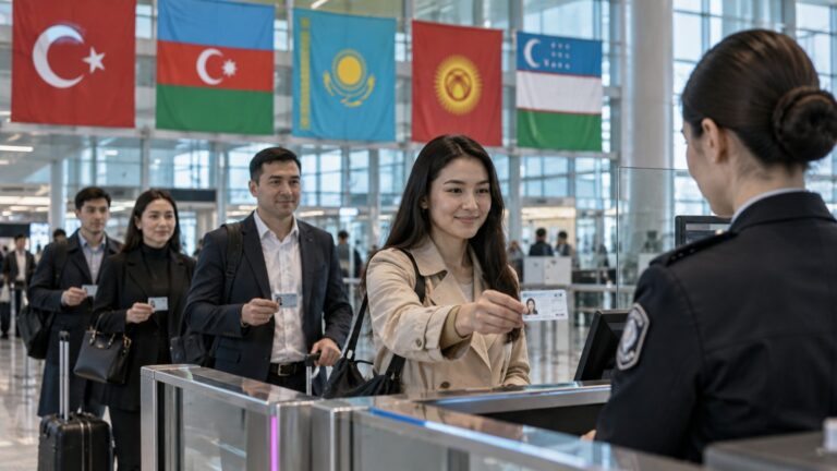 Türk devletleri kimlikle seyahat