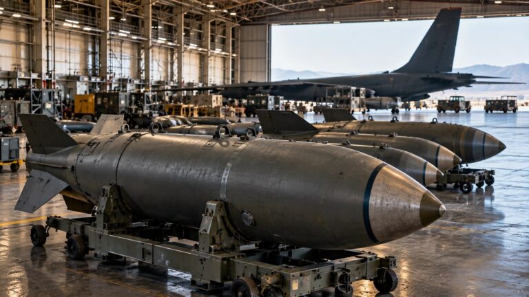 CSIS: ABD’nin ağır sığınak bombalarında stok baskısı oluşabilir