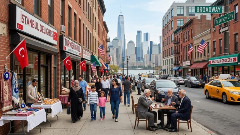 ABD’de Türklerin ana yerleşim hattı New York-New Jersey: 62 bin kişi iki eyalette 5 ABD Türk yerleşim merkezleri