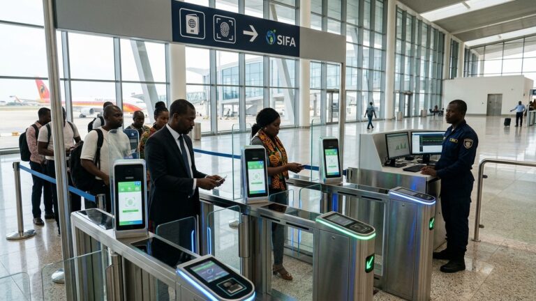 SIFA sınır kontrolü sistemi: Angola António Agostinho Neto Havalimanı