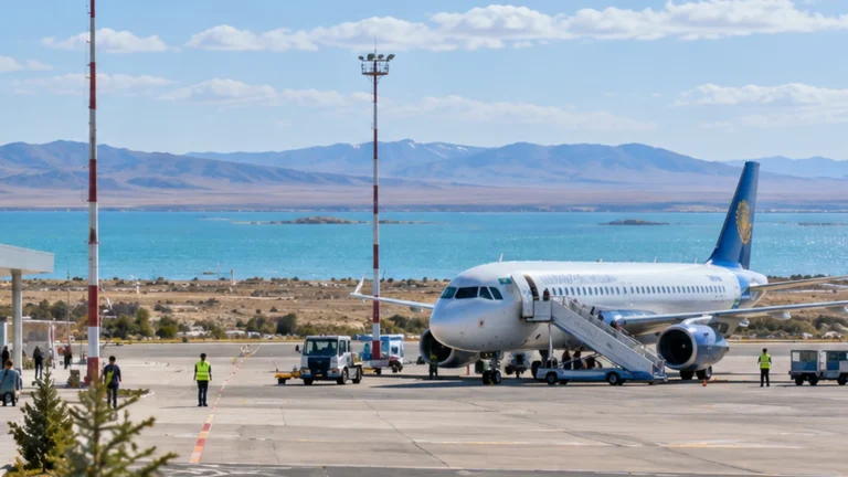 Balkaş Havalimanında saatlik yolcu kapasitesi yüzde 33 arttı: 1967 yapımı terminal korundu