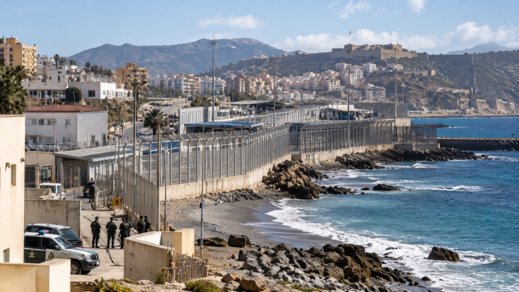 Ceuta yönetimi Madrid’e dava açma kararı aldı: Gerekçe göçmen dosyaları 1 Ceuta göçmen geri dönüşleri üzerine Ceuta kıyı ve sınır bölgesi