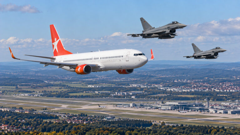 Corendon uçağı XR456 yanlış kaçırılma alarmı ve Alman savaş jetleri