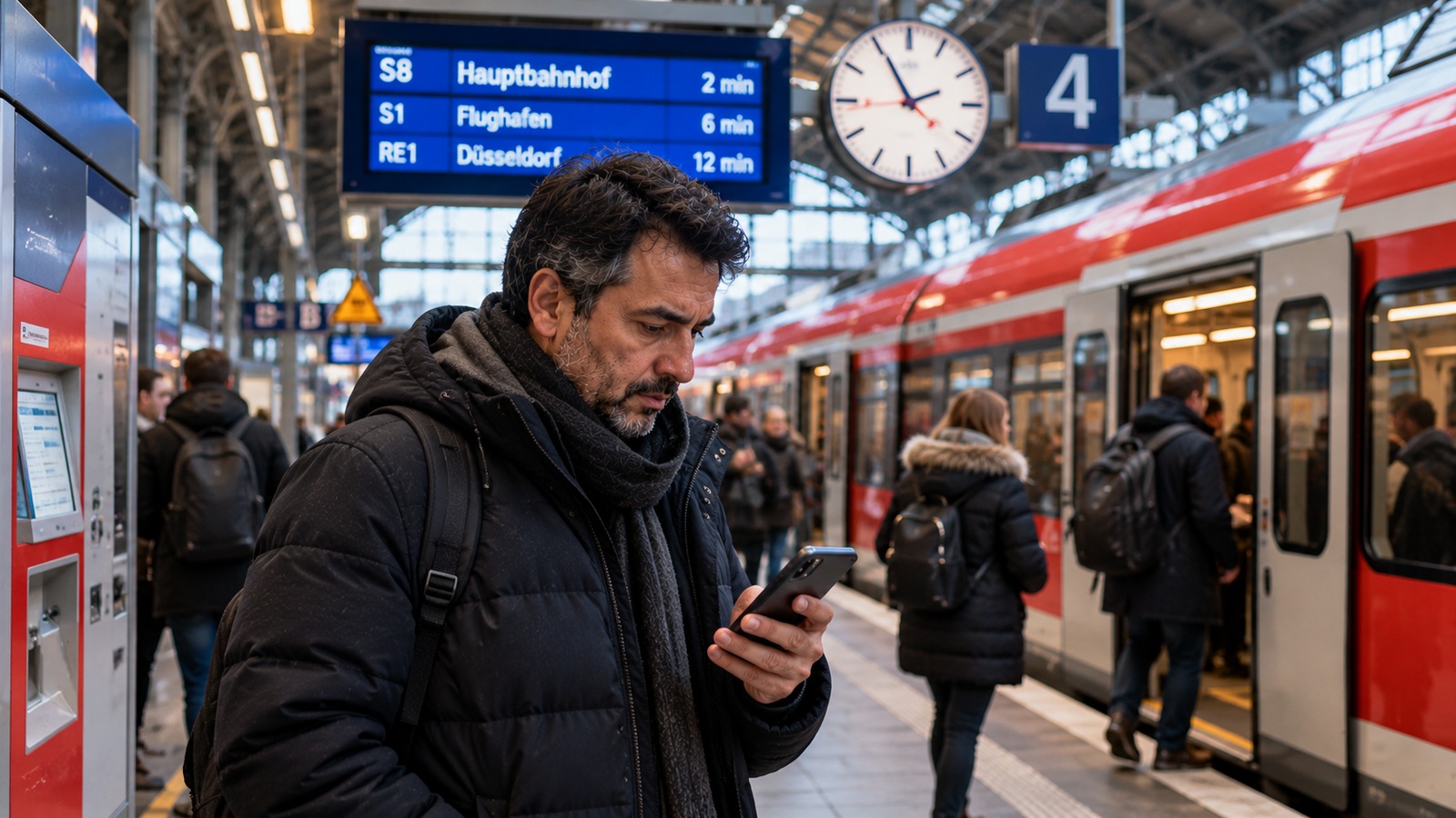 DB’den Deutschlandticket alanlara 30 Kasım uyarısı: Onay yoksa abonelik yıl sonunda bitecek 1 Deutschlandticket 2027 için telefonundan abonelik durumunu kontrol eden yolcu