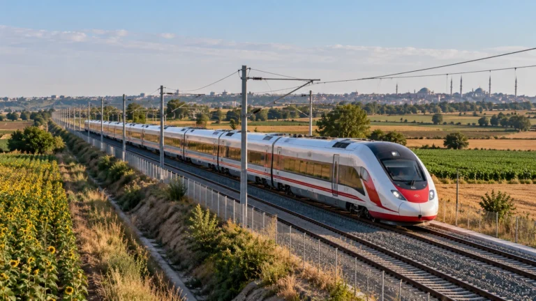 Halkalı Kapıkule hızlı tren hattı Trakya demiryolu