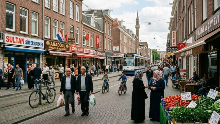 Rotterdam'dan Amsterdam'a: Hollanda Türk mahalleleri nerelerde yoğunlaşıyor? 5 Hollanda Türk mahalleleri