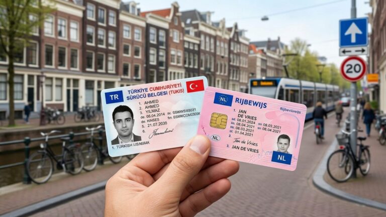 Hollanda'da Türk ehliyeti