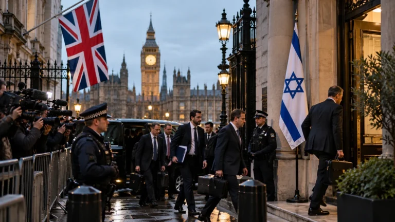 İngiltere İsrail diplomat krizi Londra diplomasi