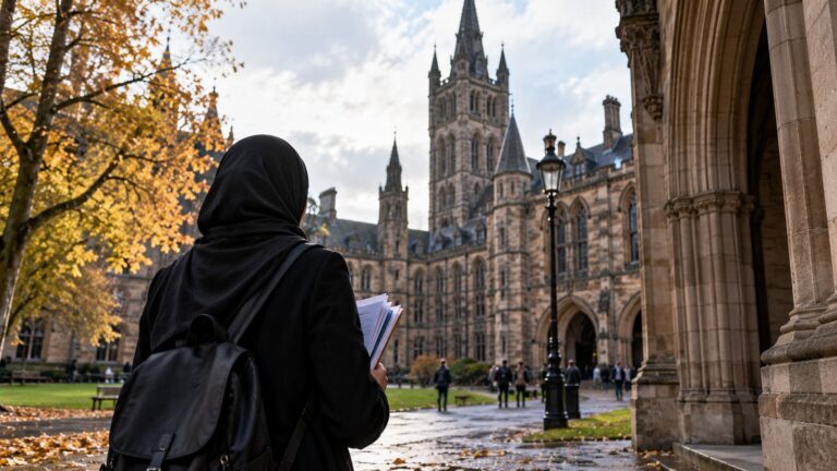 İngiltere öğrenci vizesi kapsamında Glasgow’da eğitim planlayan Afgan kadının üç ayrı ret kararını konu alan haber