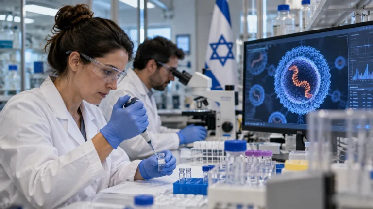 İsrail mRNA veba aşısı laboratuvar çalışması