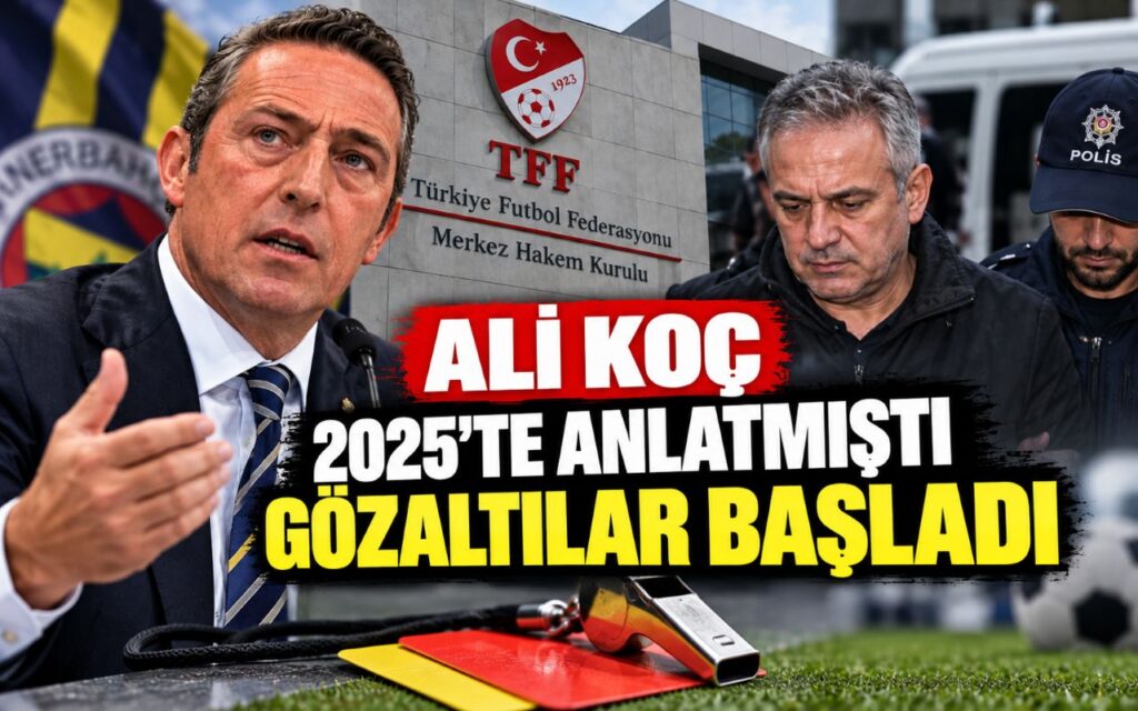 Ali Koç hakem iddiaları