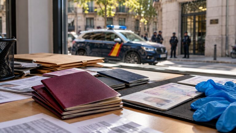 Kolombiya pasaportlarıyla Schengen’e giriş ağına baskın: 4 gözaltı