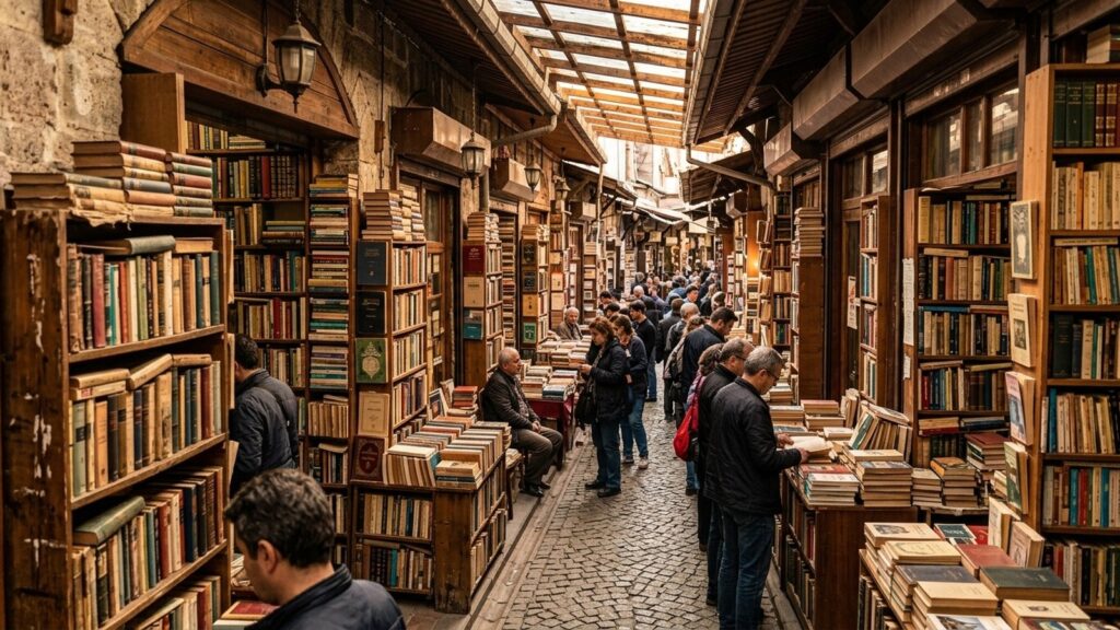 librerías de segunda mano en Estambul