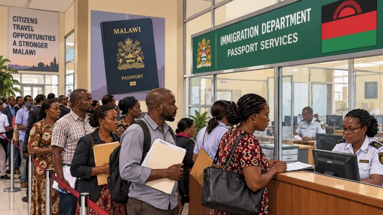 Malavi pasaport krizi – pasaport hizmeti başvuru sırası