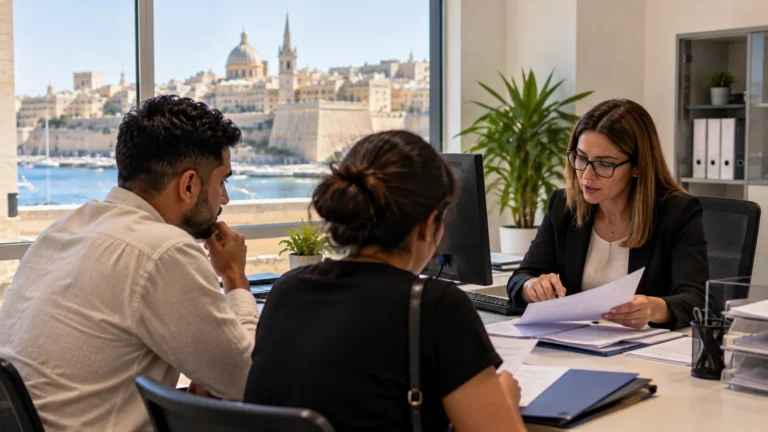 Malta çalışma izni kapsamında Malta’da işveren ve çalışanların evrak görüşmesi