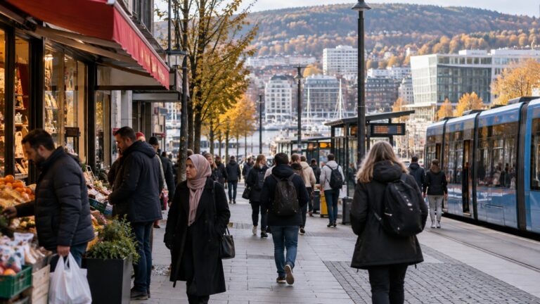 Oslo şehir hayatında Norveç Türk toplumu