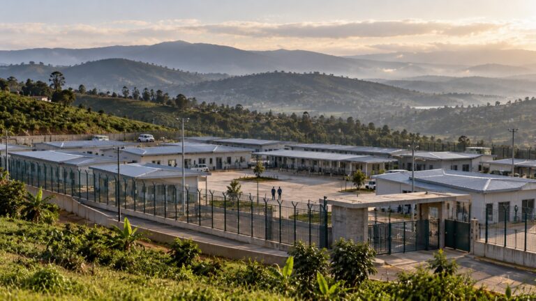 Ruanda geri gönderme merkezi için temsili tesis
