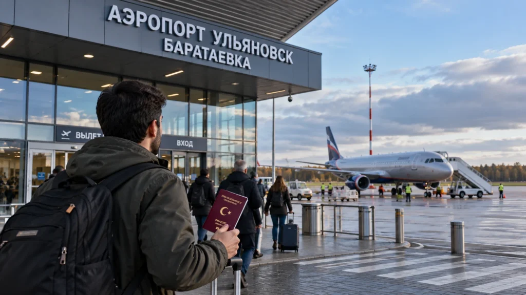 Rusya e-Vize giriş noktalarına Baratayevka’yı ekledi: Türk yolcular da kullanabilecek 1 Rusya e-Vize ile Baratayevka Havalimanı’na gelen Türk yolcu