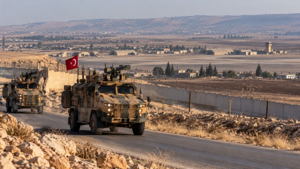 Suriye'de Türk askeri üsleri