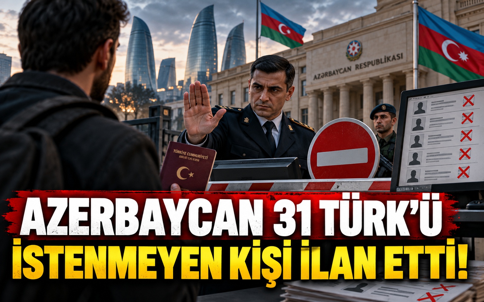 Azerbaycan 31 Türk’ü istenmeyen kişi ilan etti