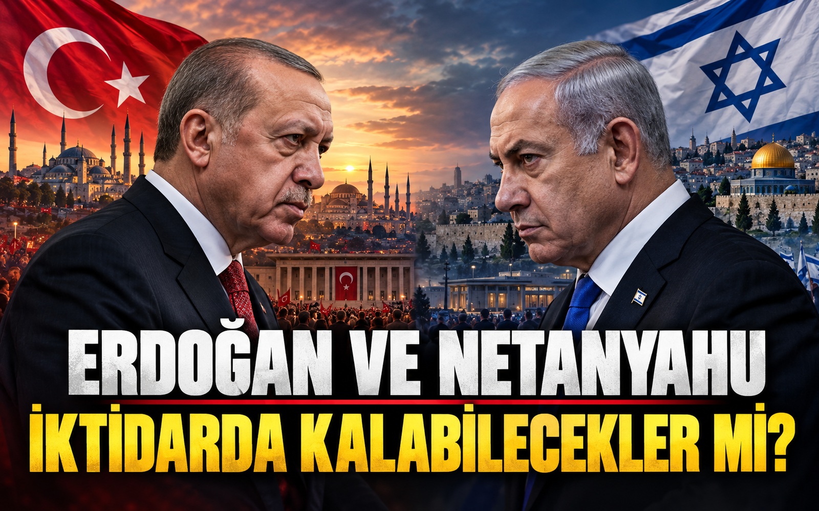 “Erdoğan ve Netanyahu iktidarda kalabilecekler mi?”
