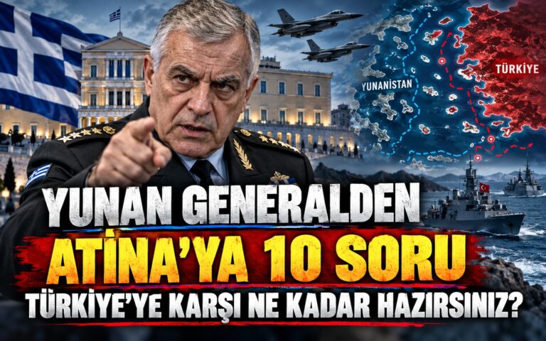 Yunan generalden Atina’ya 10 soru