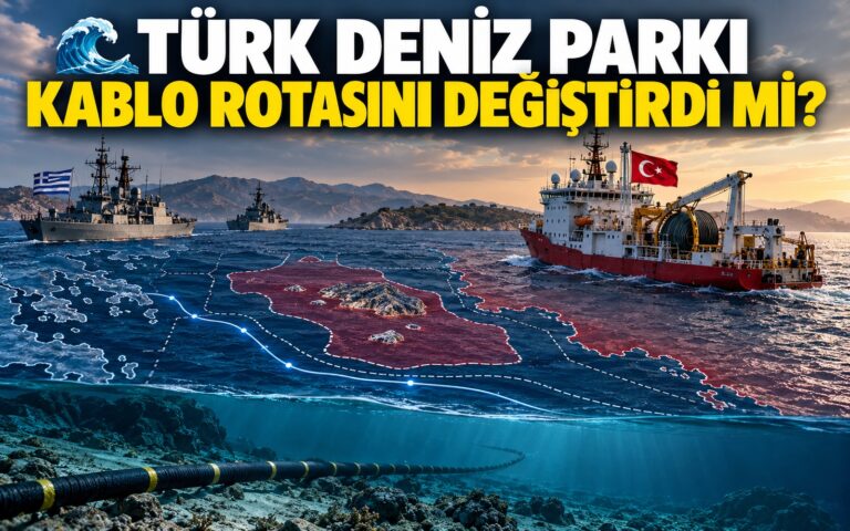 Türk deniz parkı kablo rotasını değiştirdi mi? 10 kablo rotası