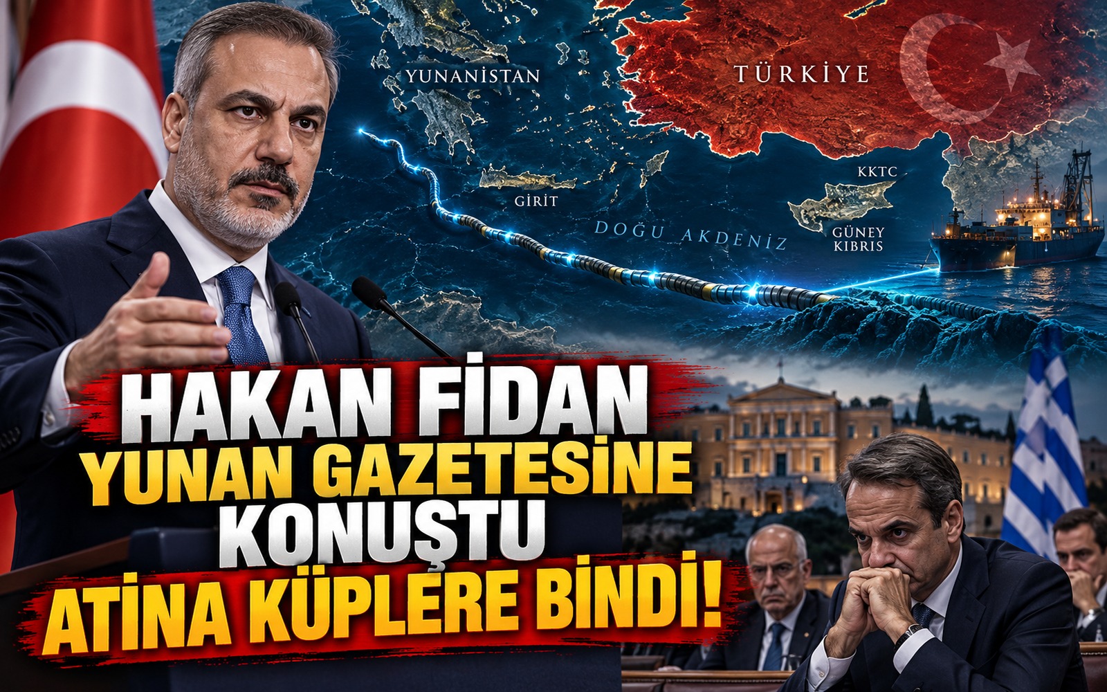 Hakan Fidan’ın Yunan gazetesine verdiği röportaj Yunanistan’ı kızdırdı