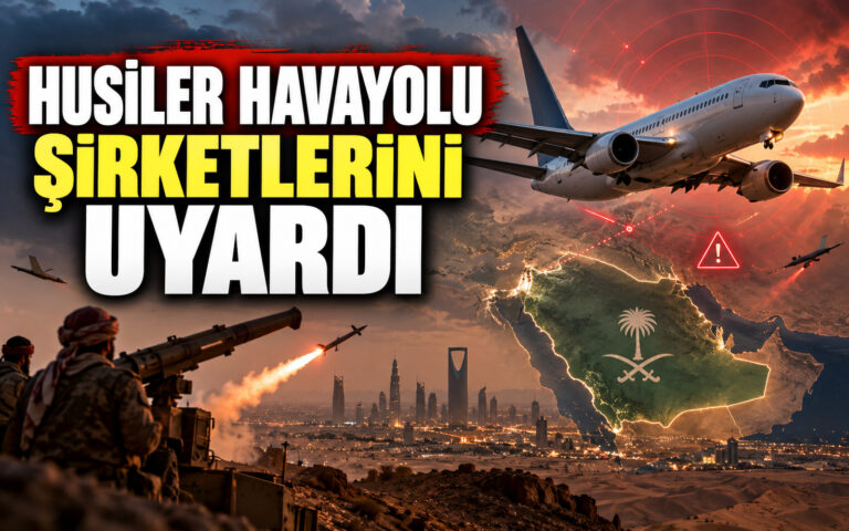 Suudi hava sahası Husi uyarısı ve yolcu uçağı