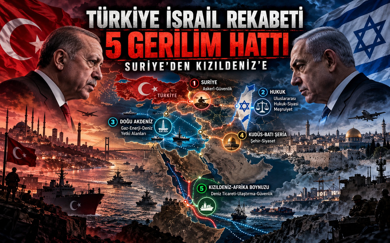 İsrail ve Türkiye’yi birbirine düşüren 5 mesele