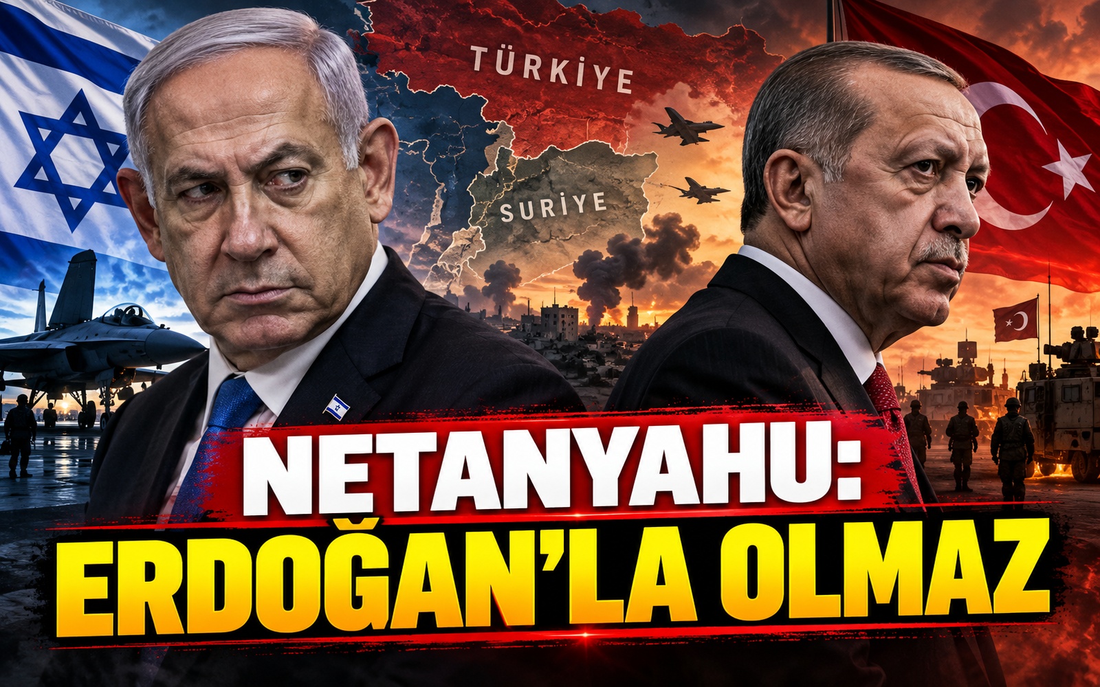 Netanyahu: Erdoğan’la olmaz