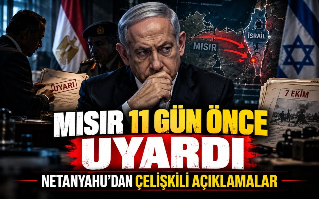 Netanyahu Mısır istihbarat ziyareti