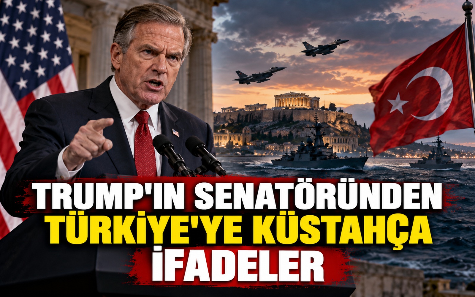 Trump’ın senatöründen  Türkiye’ye yönelik küstahça ifadeler