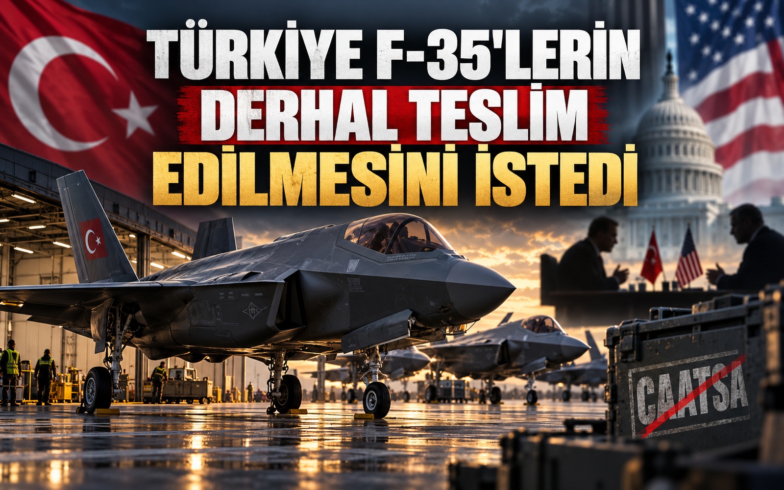 Türkiye F-35’lerin derhal teslim edilmesini istedi
