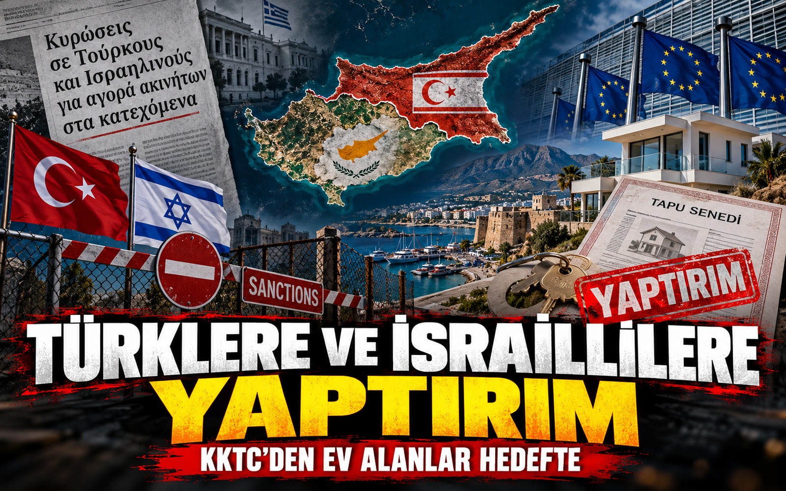 “Türklere ve İsraillilere yaptırım uygulansın”