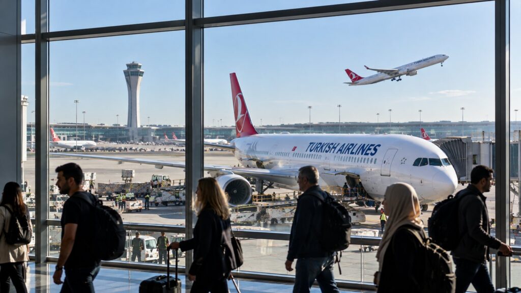THY Orta Doğu’da yolcu kaybetti, Uzak Doğu’da yüzde 18 büyüdü 1 THY Orta Doğu trafiği için İstanbul Havalimanı yolcu terminali