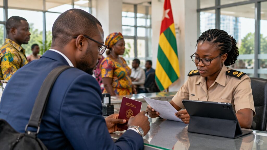 Togo ticari vizesi için 2 iş günü sınırı: Yatırımcıya üç yıllık oturum 1 Togo ticari vizesi ve yabancı yatırımcıların pasaport inceleme işlemleri temsilî görseli