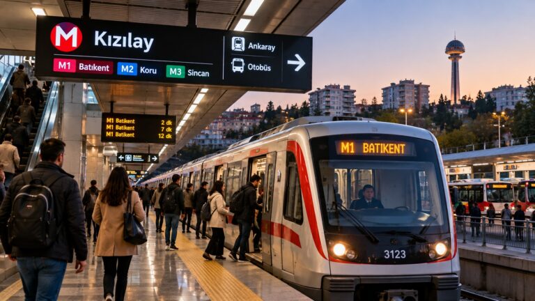 transporte público en Ankara