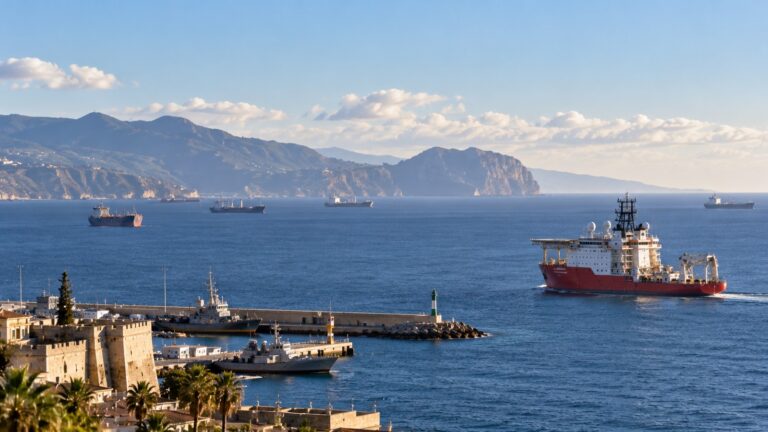 Türkiye-Libya deniz anlaşması için Doğu Akdeniz temsili deniz manzarası