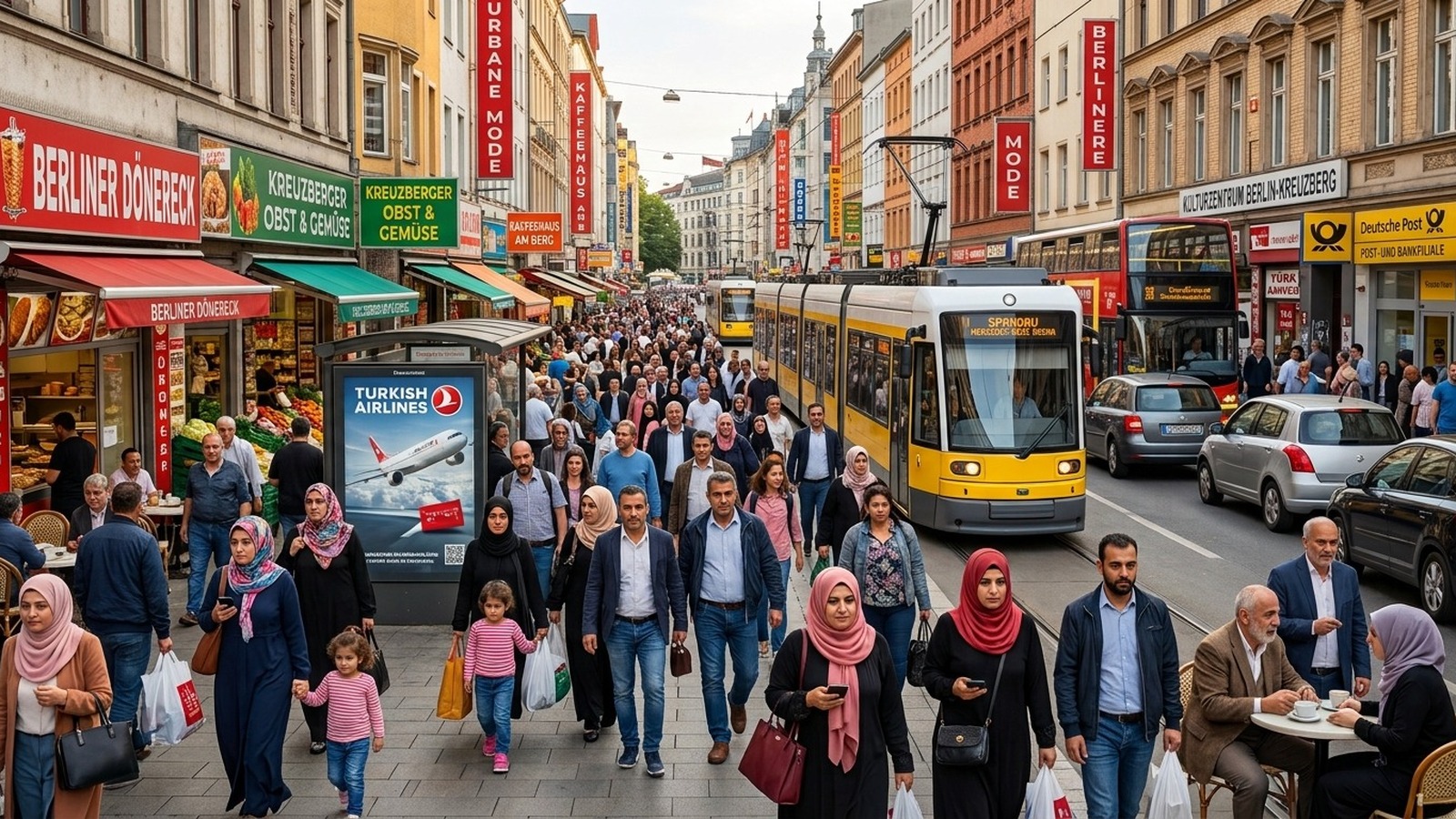 Türklerin yoğun yaşadığı şehirler