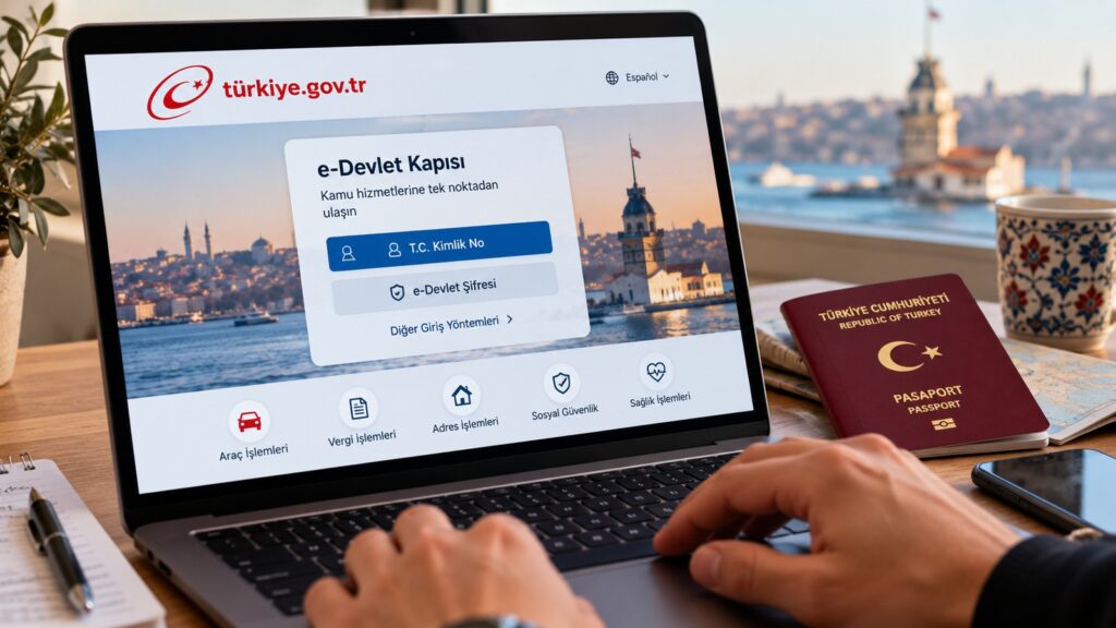 UETS en Turquía para extranjeros para consultar notificaciones oficiales