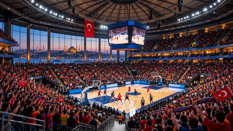 ver un partido de baloncesto en Estambul