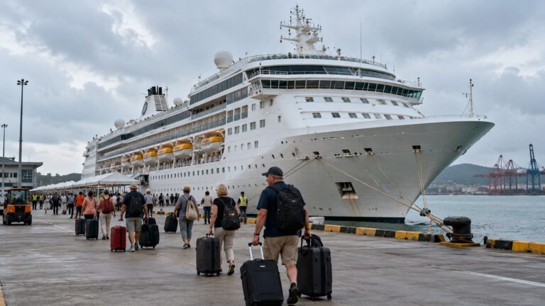 Villa Vie Odyssey — Kamboçya limanında durdurulan konut tipi kruvaziyer