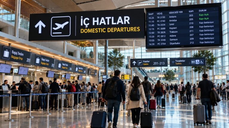 vuelos domésticos en Turquía